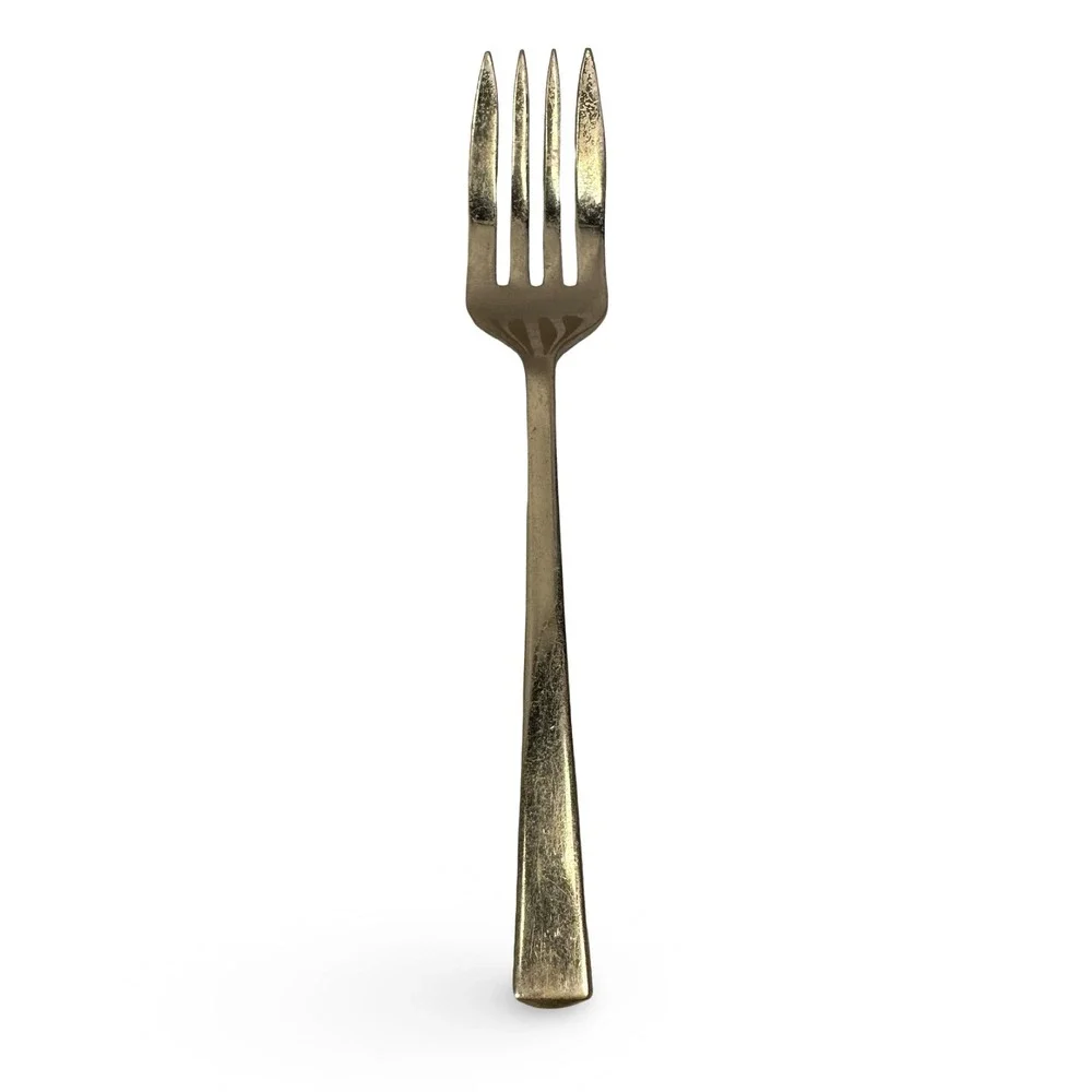 Dirilyte Florentina Gold Tone Bronze Alloy‎ Dinner Fork 7.25